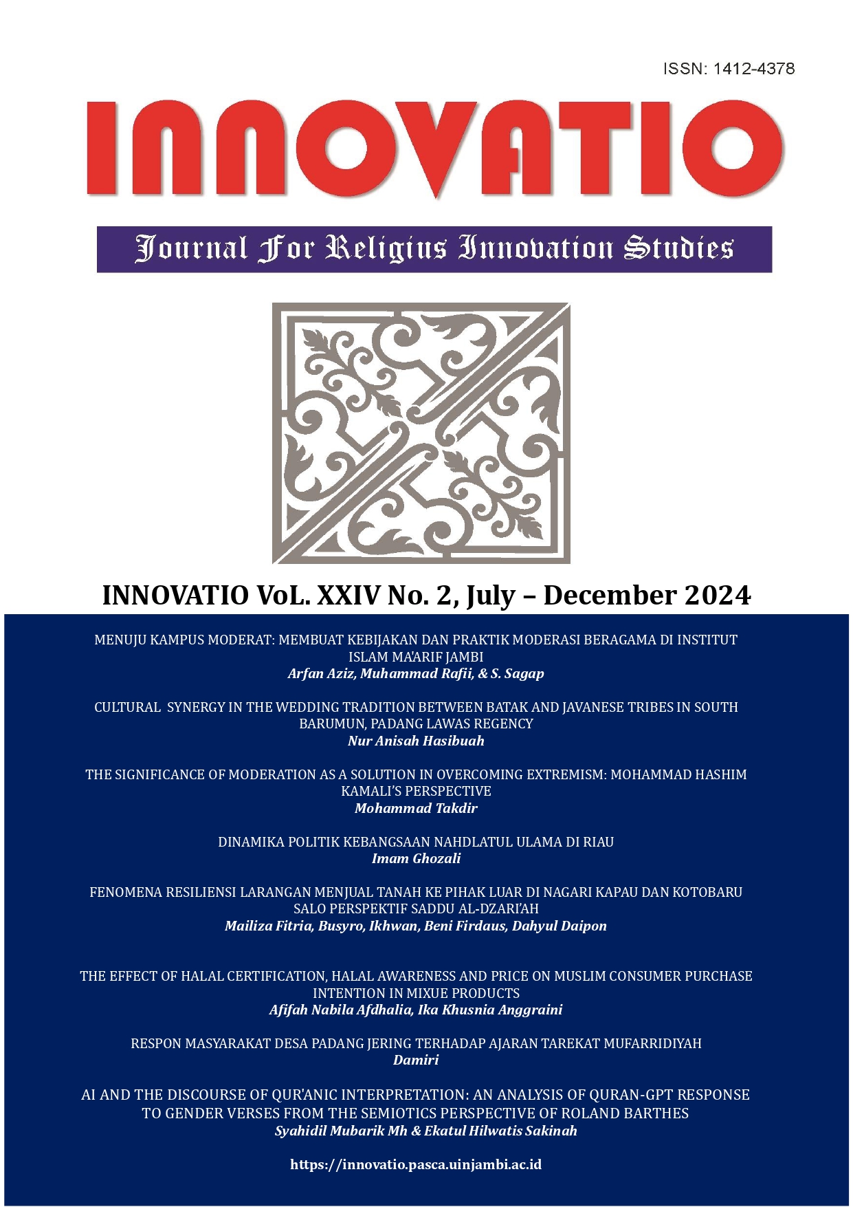 					View Vol. 24 No. 2 (2024): Vol. 24 No. 2
				